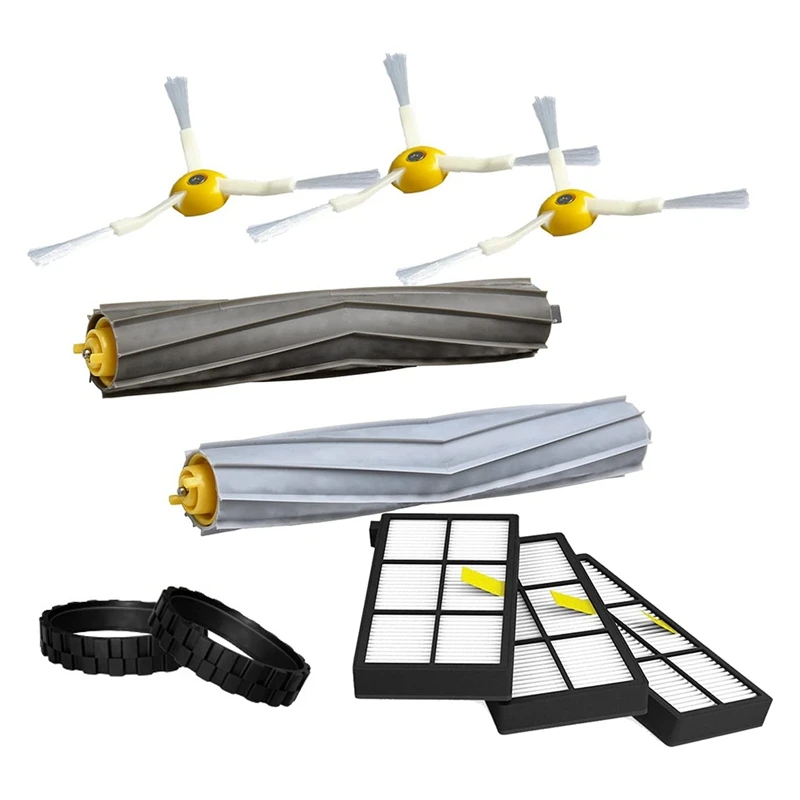 

For Irobot Roomba 800 900 805 860 890 870 871 880 960 980 981 985 Wheel Tires Side Main Roller Brush Filter