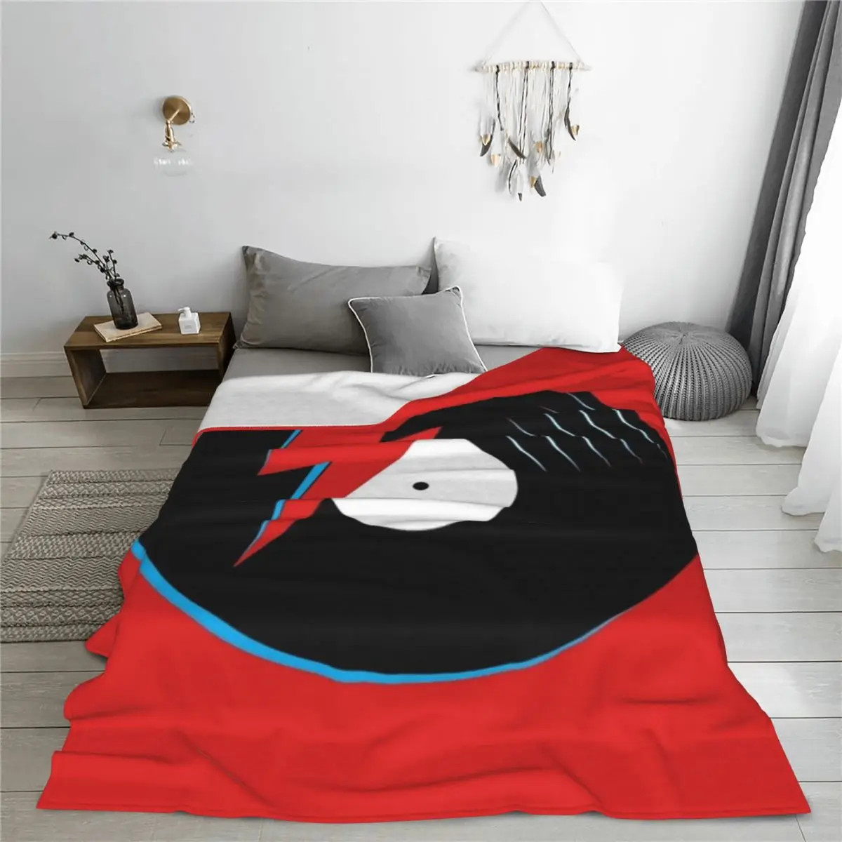 Одеяло Bowie Ziggy мягкое теплое Фланелевое покрывало постельное белье для кровати