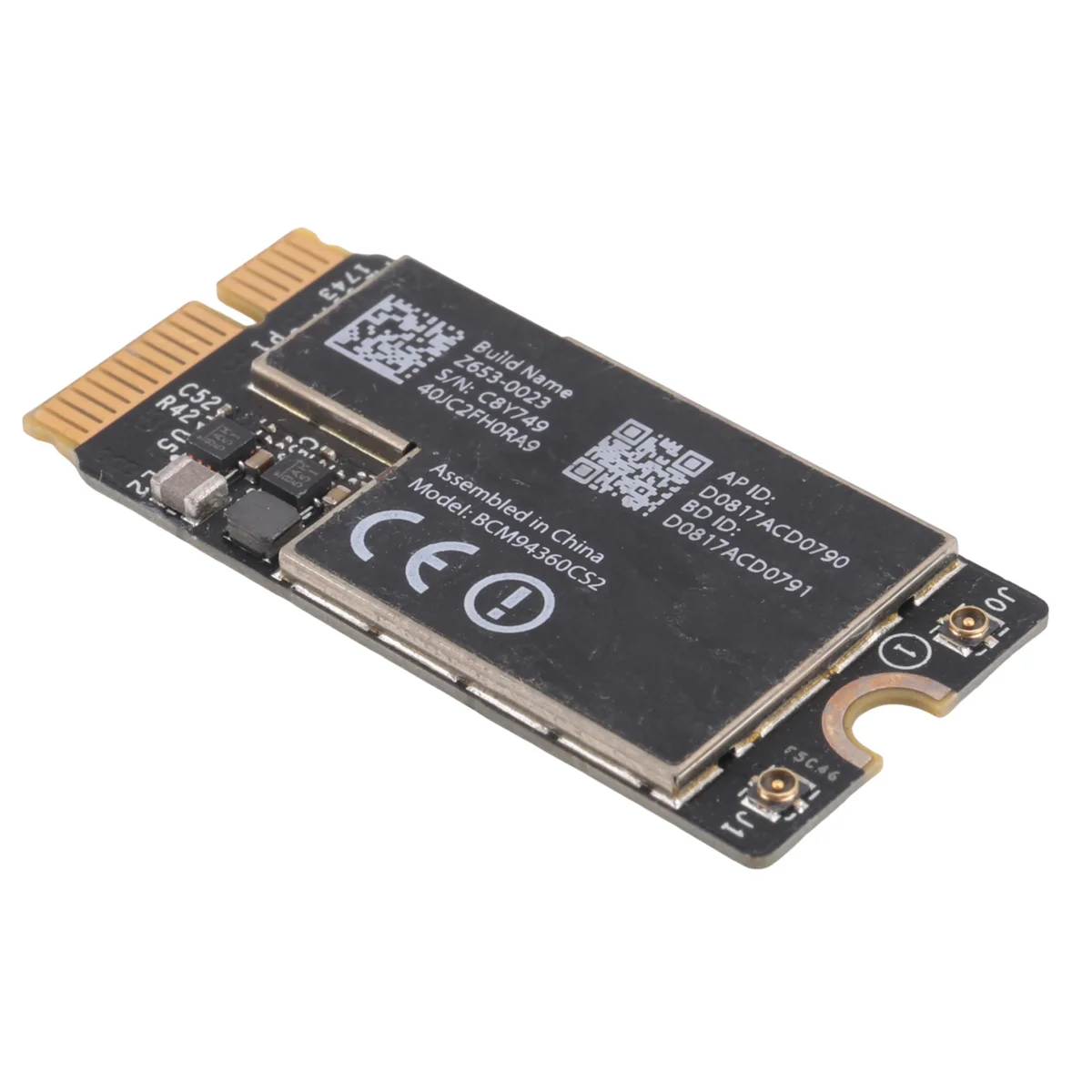 BCM94360CS2 Беспроводная Wi-Fi-карта Bluetooth 4.0 802.11Ac Hackintosh MacOS для Air 11 дюймов A1465 13 A1466 2013 MD711LL