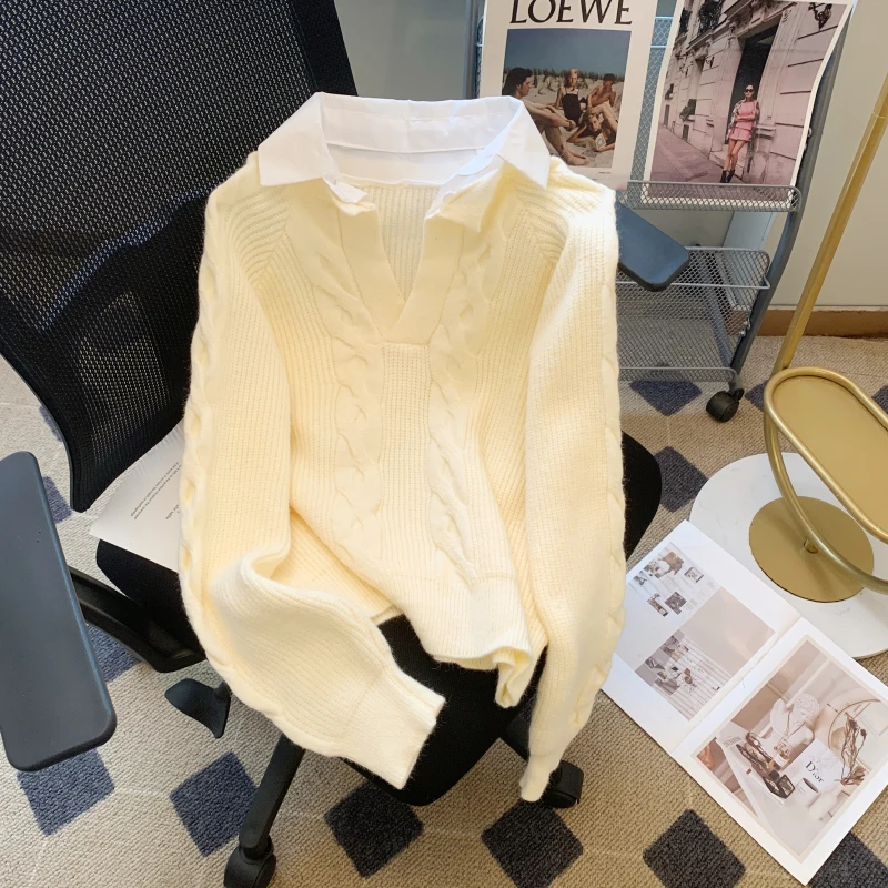 Рисунок 2 - Женская трикотажная рубашка в французском стиле