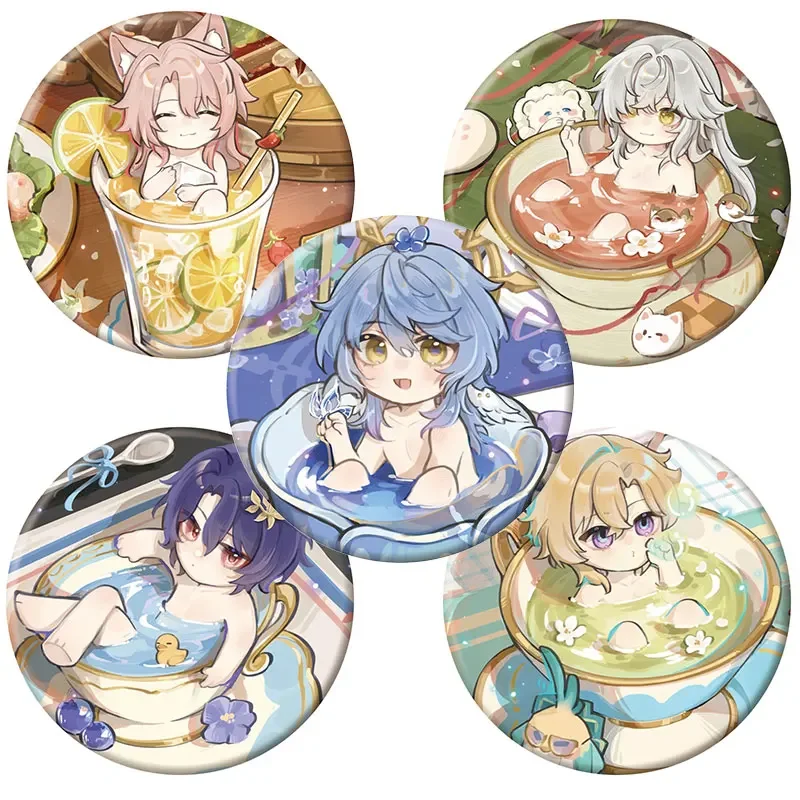 Игра Honkai: Star Rail Аниме Броши Мультфильм Воскресень Авантюрин Доктор. Значок