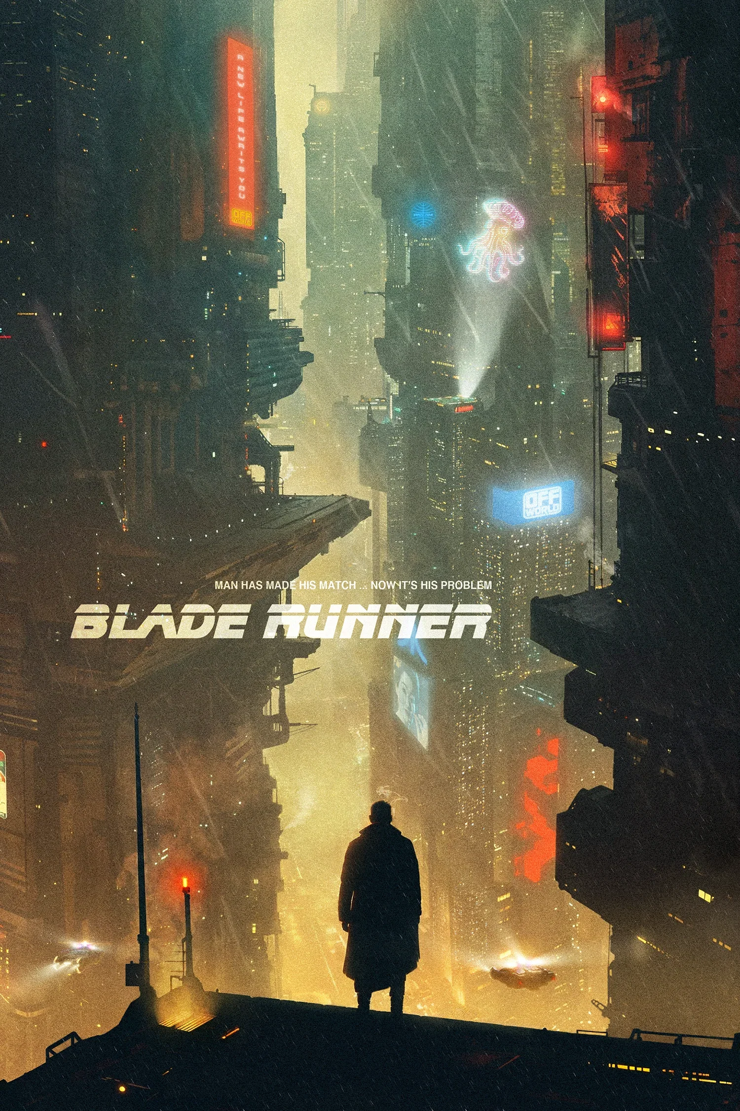 

Художественный принт Blade Runner на холсте