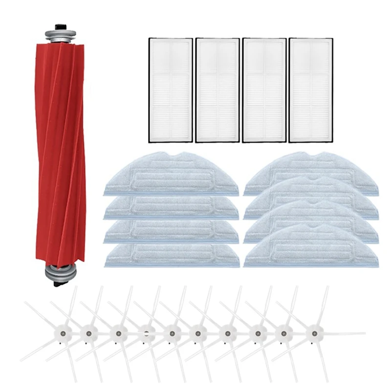 

Compatible For Xiaomi Roborock G10/T7SPLUS/S7 Hepa Filter Mopping Cloths Side Brush Replacement Parts