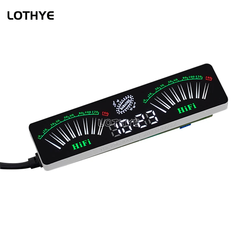 Флуоресцентный экран двухканальный музыкальный спектр голосовое управление