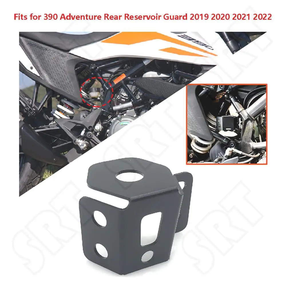 For KTM ADV 390 Adventure 390ADV ADV390 2019 2020 2021 2022 Motorcycle Accessories Rear Brake Fluid Reservoir Protector Guard