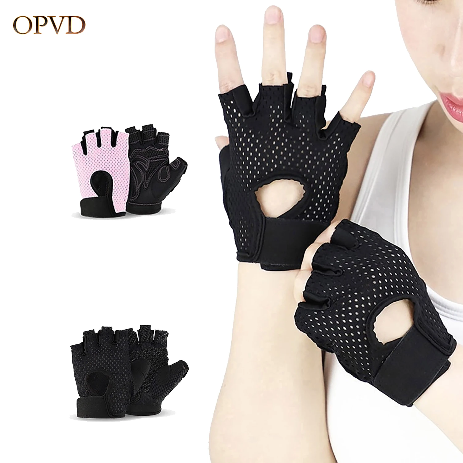 

Half Finger Sports Cycling Lightweight Gloves