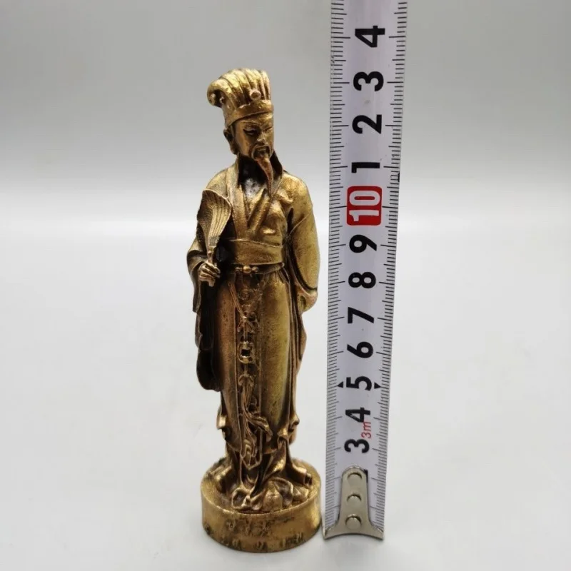Zhuge Liang Украшение персонажа Kong Ming Mr. Статуя Антикварная антикварная отделка