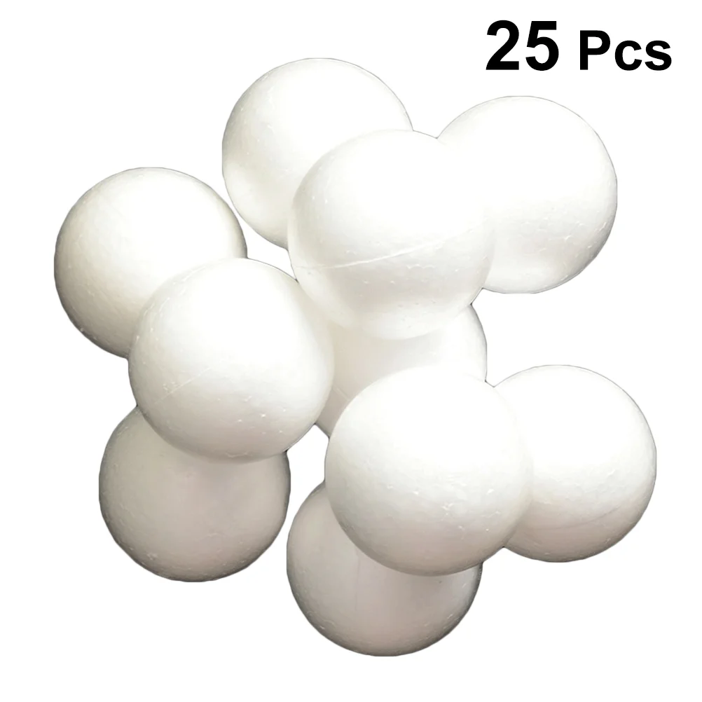 

Пенопластовый пенополистирол, белая Рождественская поделка «сделай сам», круглая форма, Цветочная гладкая детская форма, большой размер, моделирование