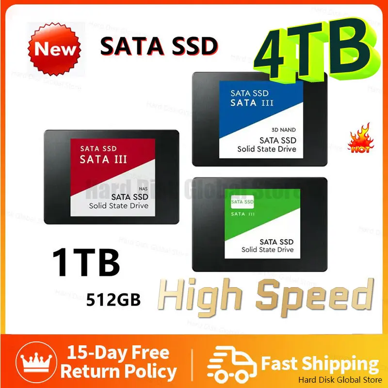 

Original Drive HDD 2.5 Hard Disk SSD 1TB 2TB 4TB HD SATA Disk Internal Hard Drive for Laptop Computer
