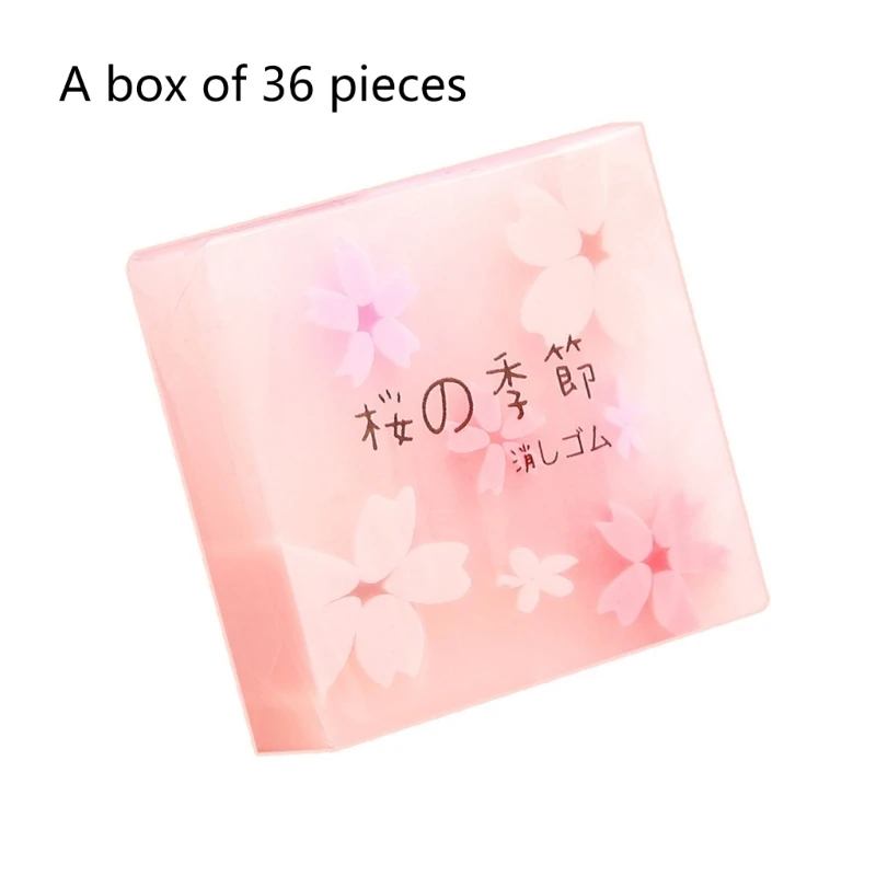 

Pencil Erasers Cherry Blossoms Eraser Art Erasers Rubber Eraser School Supply Rectangle Eraser Artist Eraser for Drawing