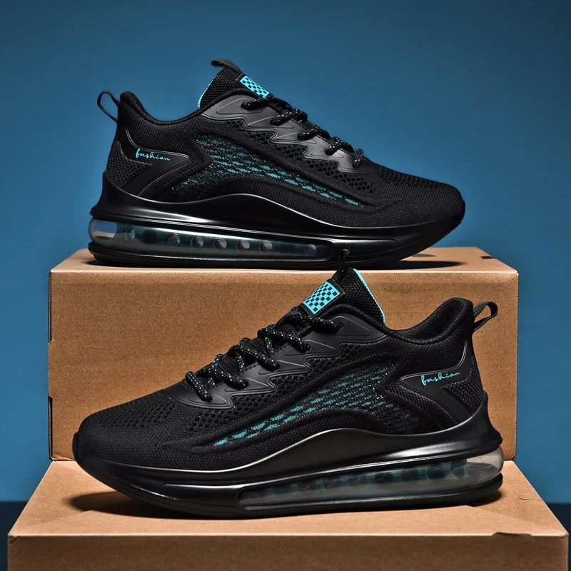 

2022 New High Quality Men's Running Shoes Spring Fashion Breathable Male Sneakers Soft Tide Young Man Shoe Vintage Sneaker