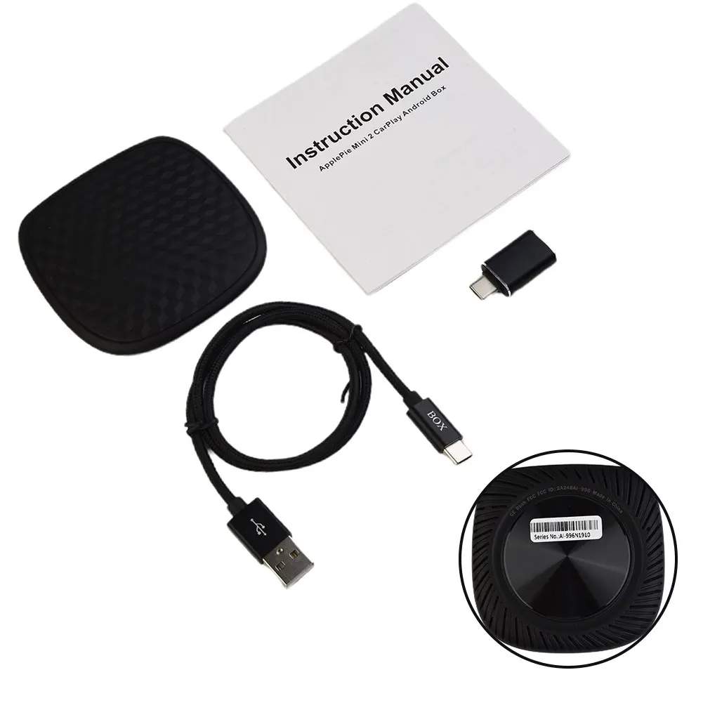 

Vehicle Machine Control Box Easy Installation Multimedia Player Plug And Play Responsive CarPlay Carplay Wireless