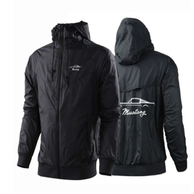 

2022 Spring Autumn Men Jacket Mustang Sweatshirt Print printing Hoodies Men high quality Cotton Hooded Hoodie Sweatshirts