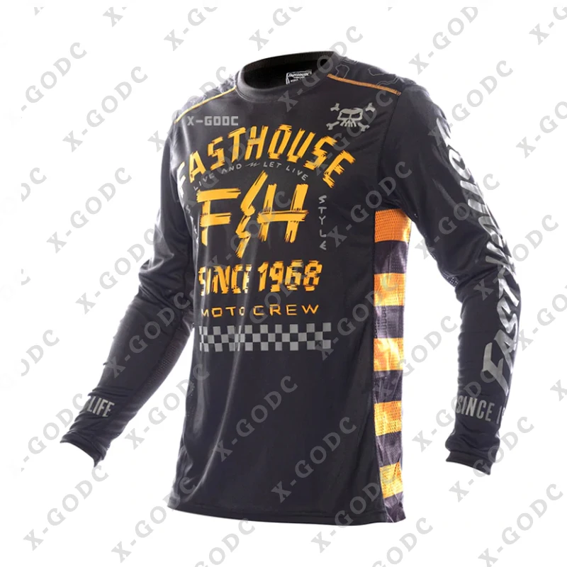 

2023 Bmx Motocross Jersey Enduro Mountain Bike Jersey Cycling Downhill Racing Mx Shirt Maillot Ciclismo Bicycle Clothing Custom