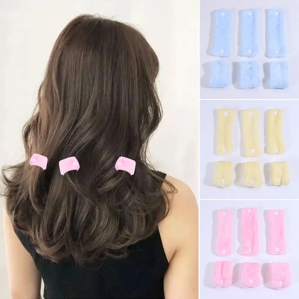 

Blue Color for Women Girl Coral Velvet DIY Soft Hair Rollers Heatless Hair Curlers Hair Curlers Sleep Hair Roll