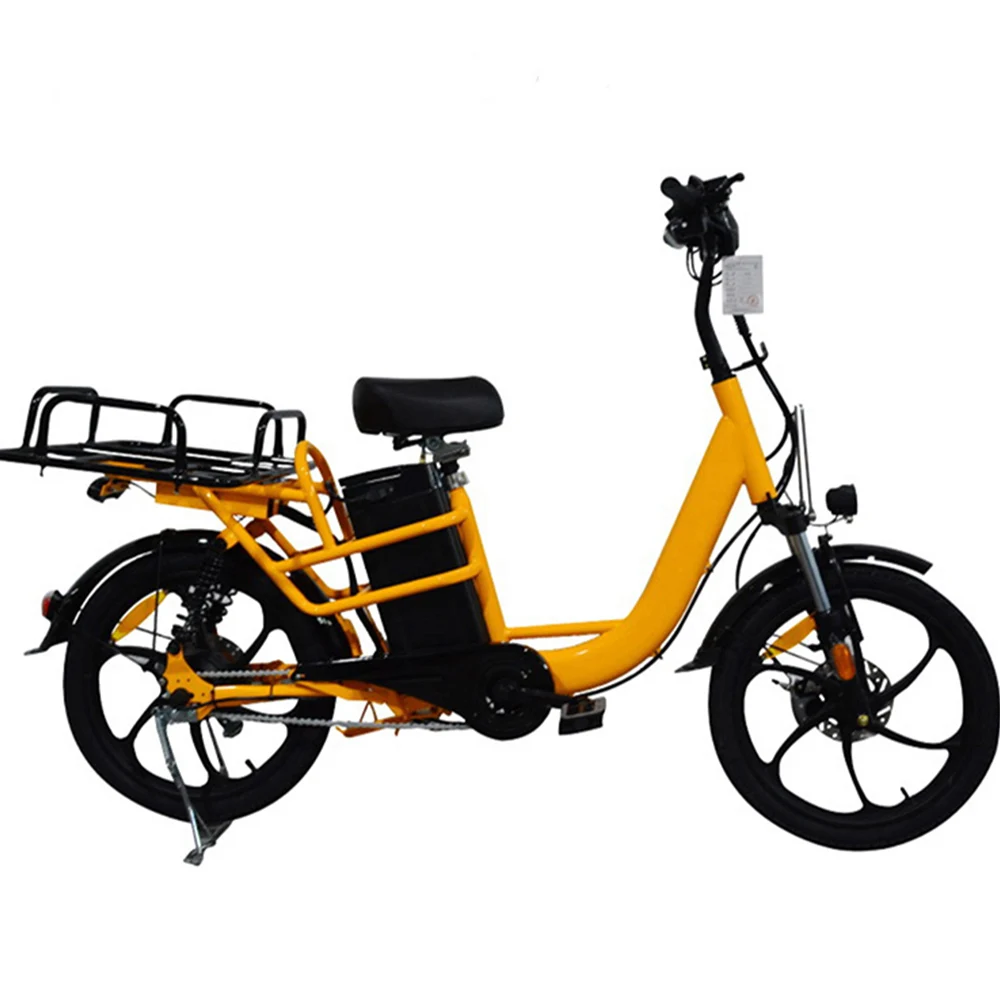 

48V 500W Electric Bicycle 20 Inches Bike Brushless Motor Dual Disc Brake Portable Vacuum Wear-Resistant Tire Long Range