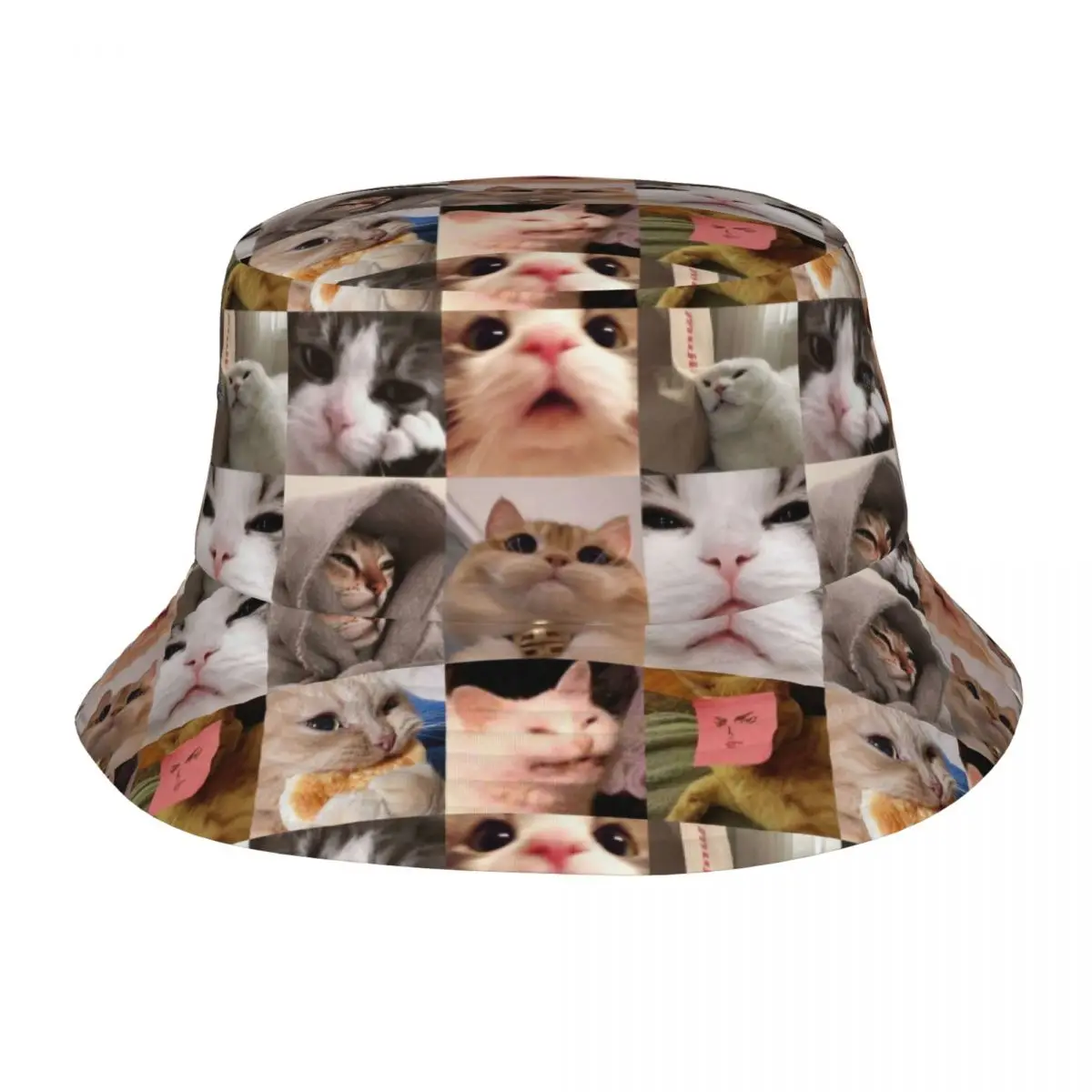

Популярные Летние головные уборы с котами, забавные аксессуары для Мяу, Панама для женщин и мужчин, горячая Солнцезащитная шляпа, рыбалка, кепка для спорта