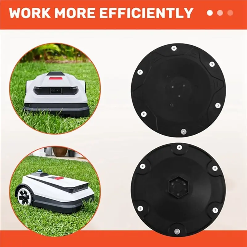 Фото [NEWA08R] Сменный комплект дисков с 6 лезвиями для моделей ECOVACS - Goat O500, O800, O1200, G1-800, G1-2000, G1. В комплект входит 12 лезвий. №4