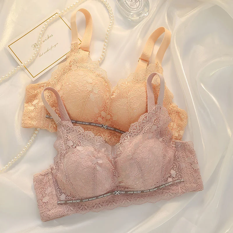 

Новый оригинальный дизайн нижнего белья, женский бюстгальтер с небольшой грудью, с присборенной и закрытой грудью, бюстгальтер с защитой от провисания, сексуальный бюстгальтер без следов