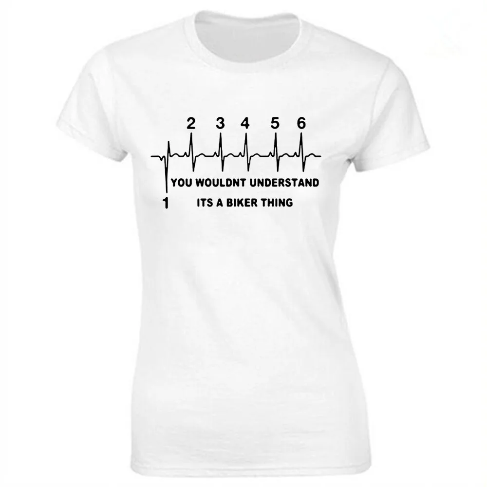 

1N23456 You Wouldn't Understand Biker Thing T Shirt Motocross Motorcycle Shift Life T-Shirt Motobiker Heartbeat Tshirt