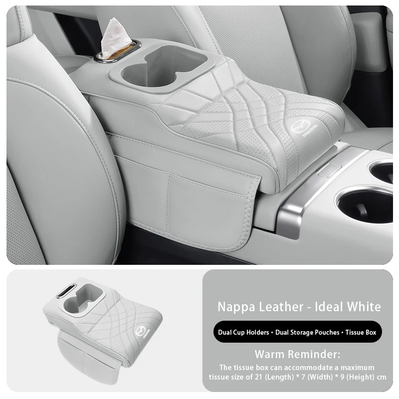 

Чехол на подлокотник центральной консоли автомобиля ‌ Mazda 3 Axela CX-5 CX30 CX60 ‌ CX90 Сумка для хранения Подстаканник Коробки для салфеток Подлокотник