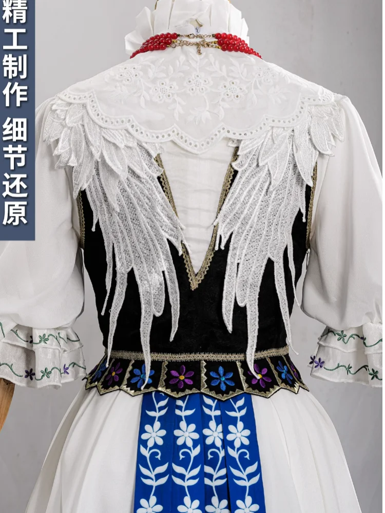 Парфюмерный костюм для косплея персонажа игры V Vera Nair женский аниме на Хэллоуин