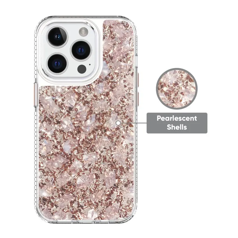 2023 new for Blush Fleck Shell Phone Case for iPhone 14 Pro