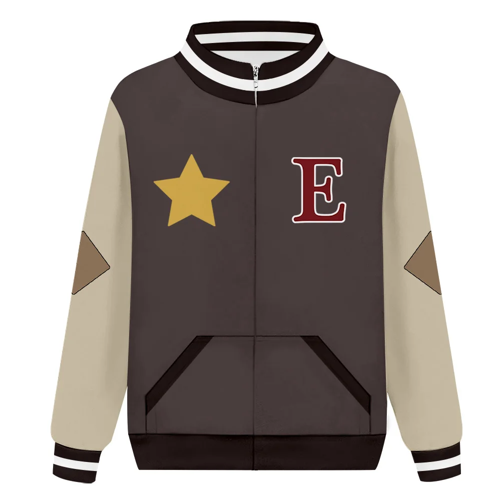 

Men Women The Owl COS House Gus Cosplay Hoodie 3D Printed Hooded Sweatshirt Casual Streetwear Zip Up Baseball Jacket Coat 20