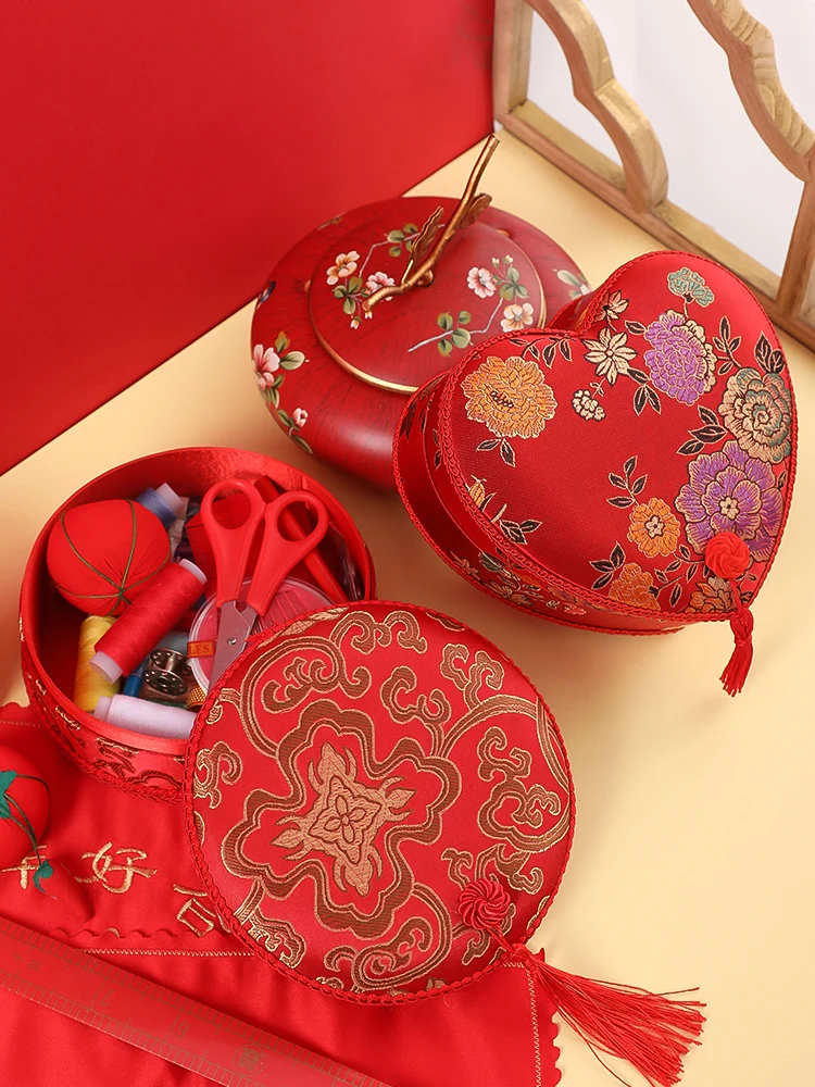 

Свадебный набор для шитья невесты, наперсток для свадьбы, семейный