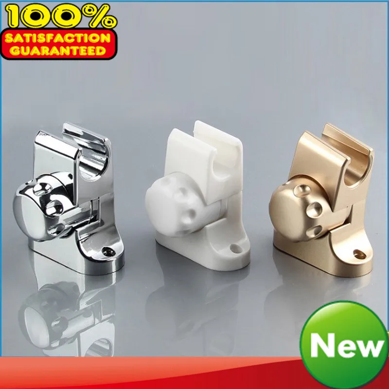 

S123 Bathroom Shower Holder Wall bracket Black Drill Hole