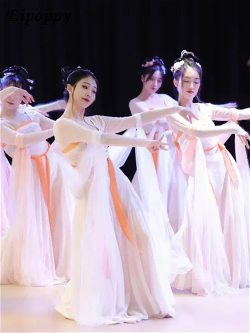 Костюмы для классических танцев танцевальные костюмы Han Tang ruqun