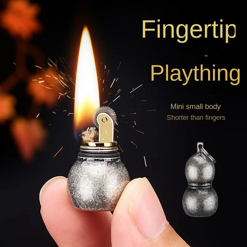 

Mini gourd grinding wheel kerosene lighter
