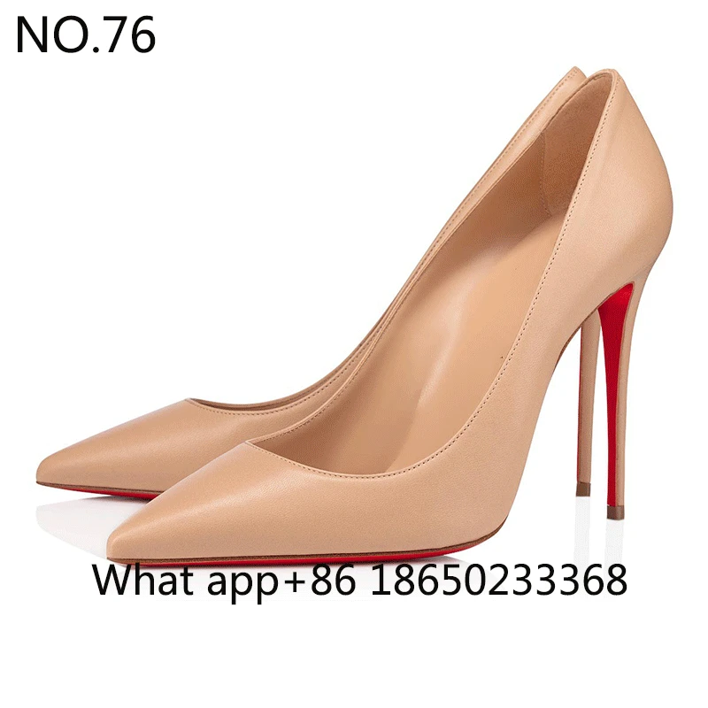 

Luxury Classic Pumps Sexy Platform Clear Ladies Mules Women High Heels Red Bottom Wedding Party Dress Shoes