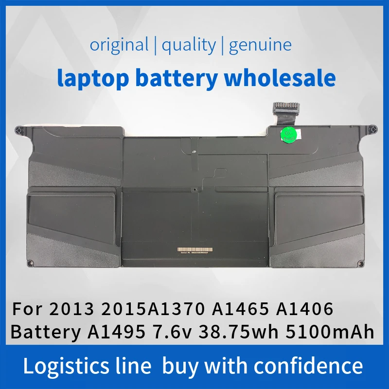 

New Laptop Battery For MacBook Air 2013 2015 A1370 A1465 A1406 A1495
