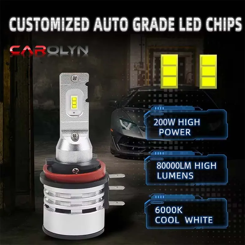 1 пара светодиодных чипов высокой мощности H15 светодиодные фары дальнего света