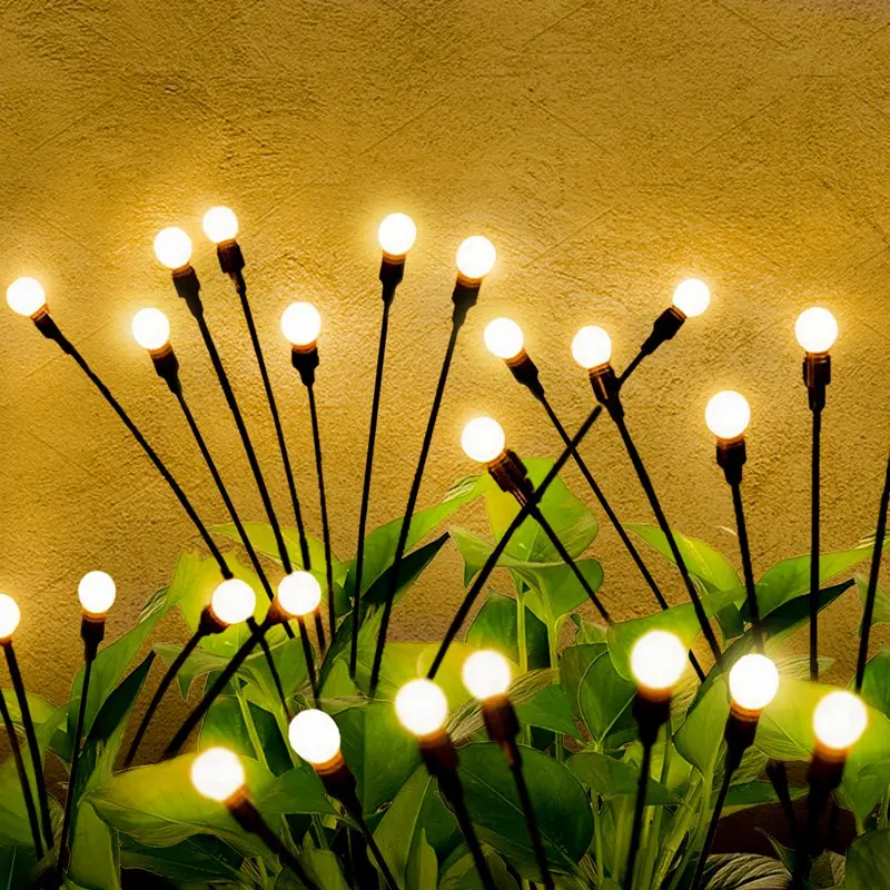 

Уличная садовая лампа на солнечной батарее, водонепроницаемый декоративный светильник для газона, Фонарь для освещения улицы, садовое осве...