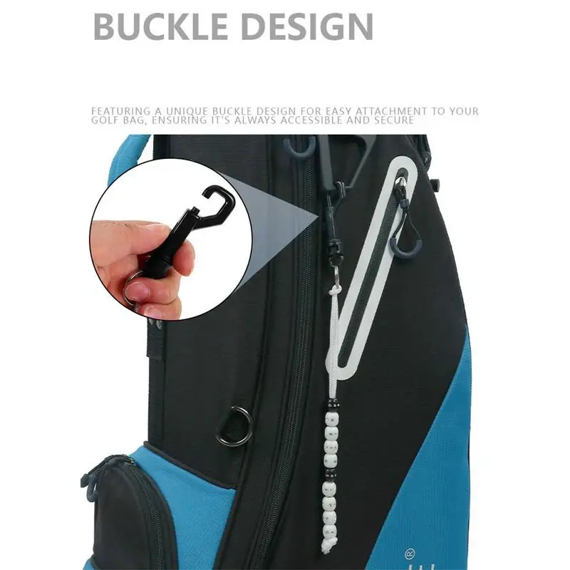 Счетчик для гольфа браслет бусины подсчета мазков счетчик очков аксессуары