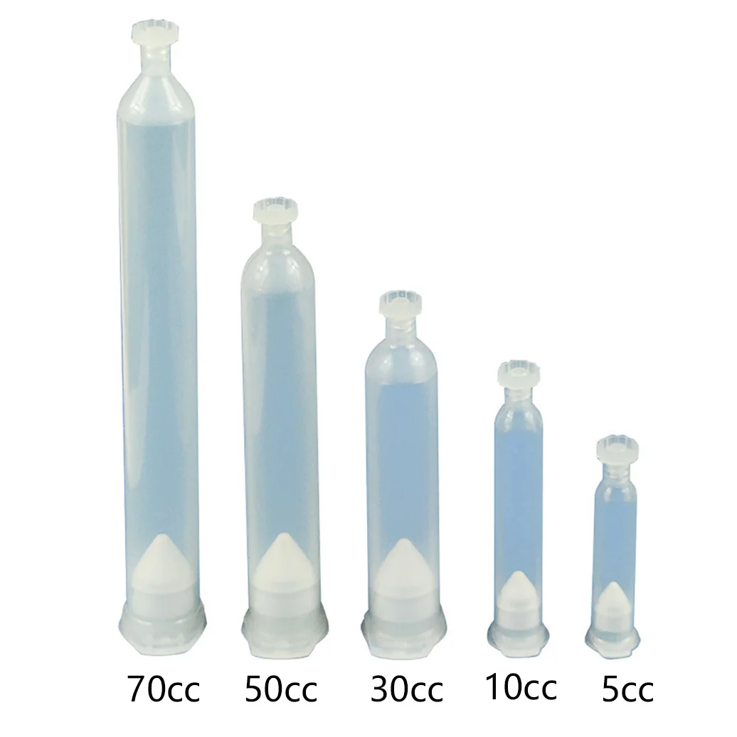 

Прозрачные пластиковые шприцы MLDCZS для дозирования клея 5CC 10CC 30CC 50CC 70CC