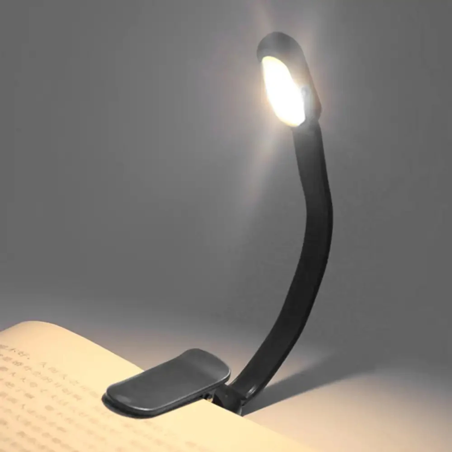USB мини-светодиодный ночник для книги 3-цветная регулируемая яркость клипса лампа