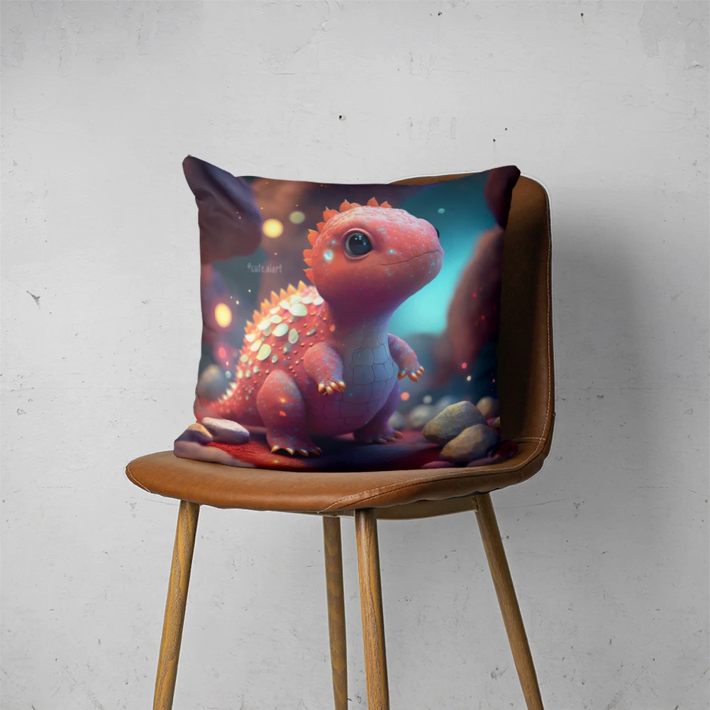 

Симпатичная Подушка AI 119, настраиваемая, для спальни, кровати, дивана, гостиницы, автомобильная поясничная подушка, модный декоративный чехол