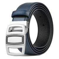 mens belt genuine leather luxury high quality smooth buckle belt for men new fashion casual decoration wild pants belt business