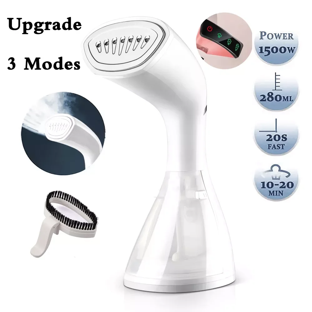 Steamer Mini Steam Iron Handheld Dry Cleaning Brush Portable Travel Garment Steamers Clothes Iron Plancha a Vapor Para Ro
