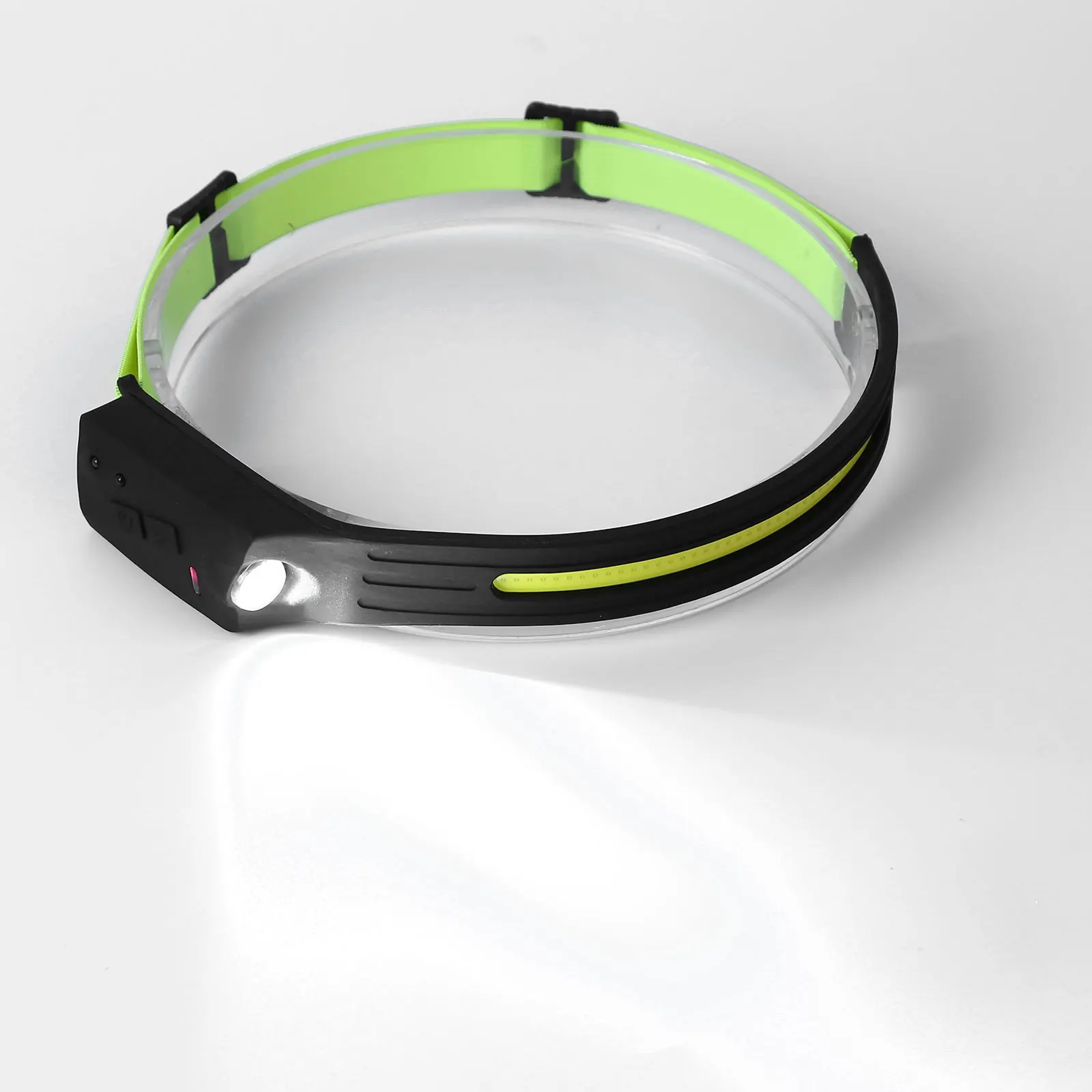 

LED Headlamp Practical Headlight USB Rechargeable Flashlight Waterproof Night Light for Emergency Fishing Equipment