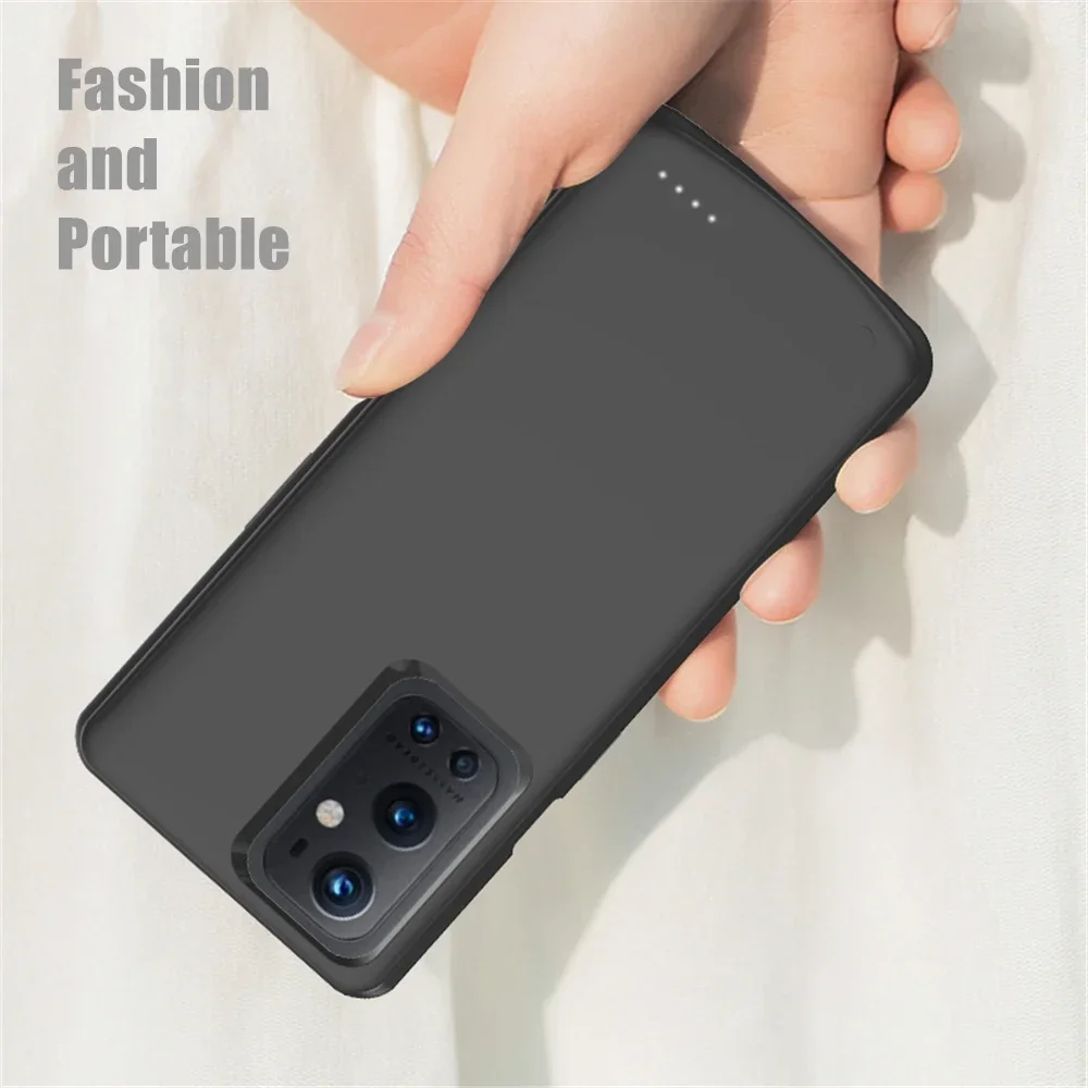 Портативное зарядное устройство для OnePlus 9 Pro Внешнее батарей чехлы зарядки 8 8T 10
