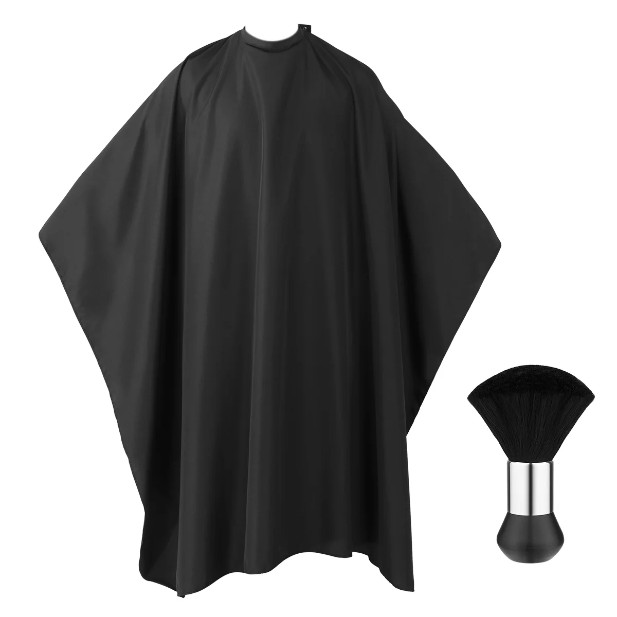 

Hairdressing Gown Waterproof Hair Cutting Apron Hair Gown Cape Neck Duster Brush for Hair Cutting Hair Cutting Cape