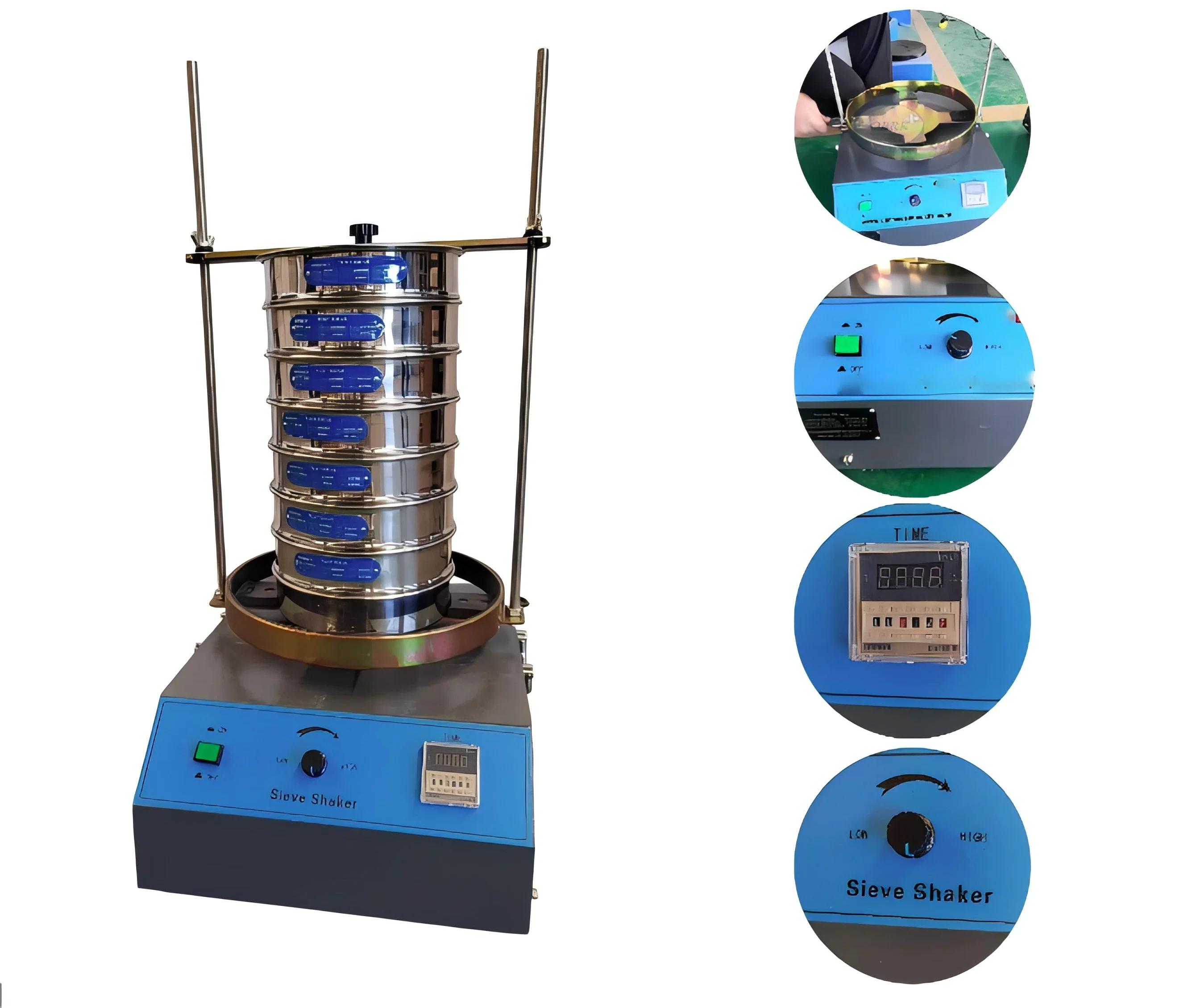 Высокоэффективный шейкер вибрационная машина испытательная сито