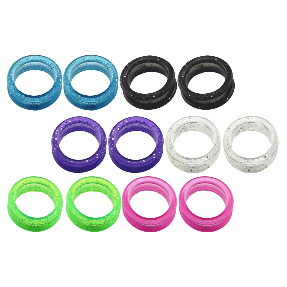 

Finger Scissors Ring Scissor Rings Silicone Inserts Grooming Shearsgrips Dog Handheld Hair Pet Shear Skid Cover Thumb Protector