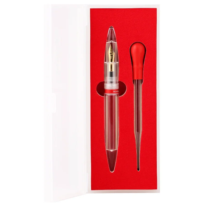 

Majohn M2 прозрачная перьевая ручка с капельницей