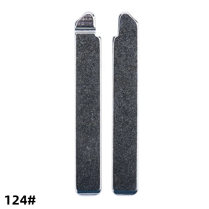 

FLYBETTTER OEM 50Pcs 124# Metal Uncut Flip Remote Key Blade For Toyota Corolla