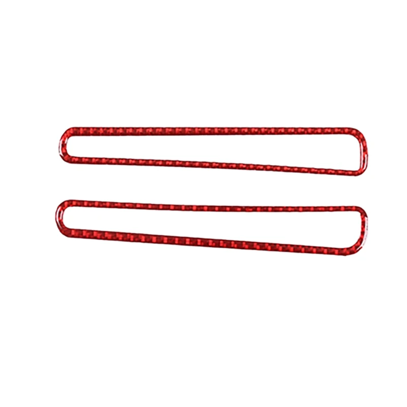 

Car Soft Carbon Fiber Car Window Air Outlet Cover Trim for Nissan GTR R35 2008-2016